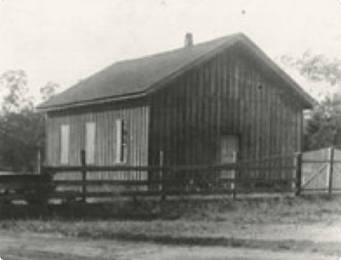 Image of church where community members gathered in 1869 to create what is now Rockingham Insurance